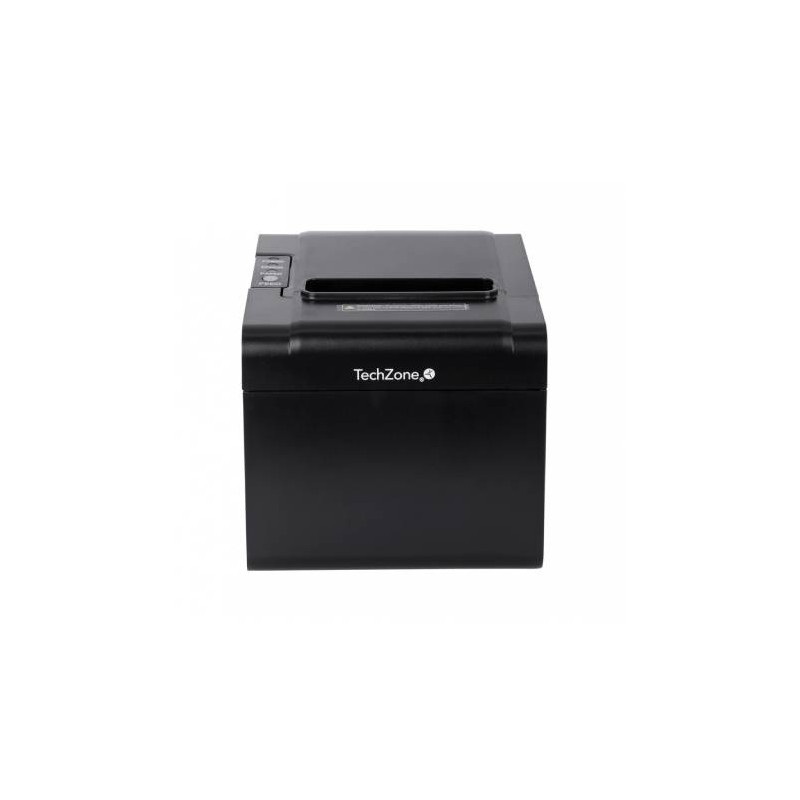 TECHZONE TZBE102 IMPRESORA DE TICKETS, TÉRMICO, 576DPI, USB, SERIAL, RJ-11, NEGRO
