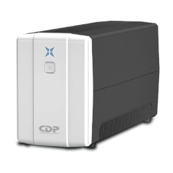 NO BREAK CDP 500VA/250W, 8 CONTACTOS, INDICADORES LED, BRAKER, RESPALDO DE BATERIA Y SUP DE PICOS