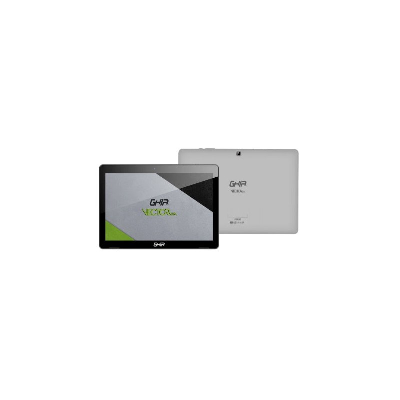 TABLET GHIA 10.1 VECTOR SLIM/A100 QUADCORE/ IPS/1GB RAM/16GB/2CAM/WIFI/BLUETOOTH/5000MAH/ANDROID 10/GRIS