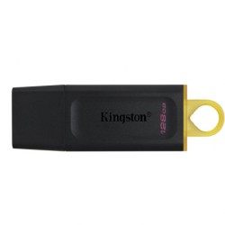 MEMORIA KINGSTON 128GB USB 3.2 ALTA VELOCIDAD / DATATRAVELER EXODIA NEGRO