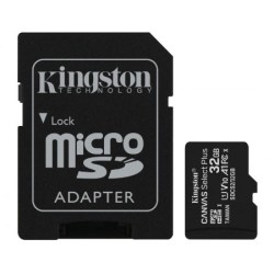 MEMORIA KINGSTON MICRO SD CANVAS SELECT PLUS 32GB UHS-I CLASE 10 C/ADAPTADOR