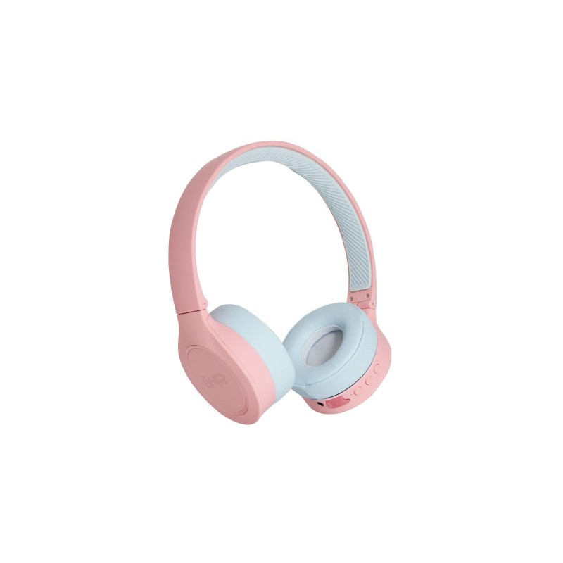 AUDIFONOS DIADEMA BLUETOOTH GHIA N2 HIFI SOUND/ COLOR ROSA / 10M ALCANCE/ BT 4.2 / BATERIA 300MAH