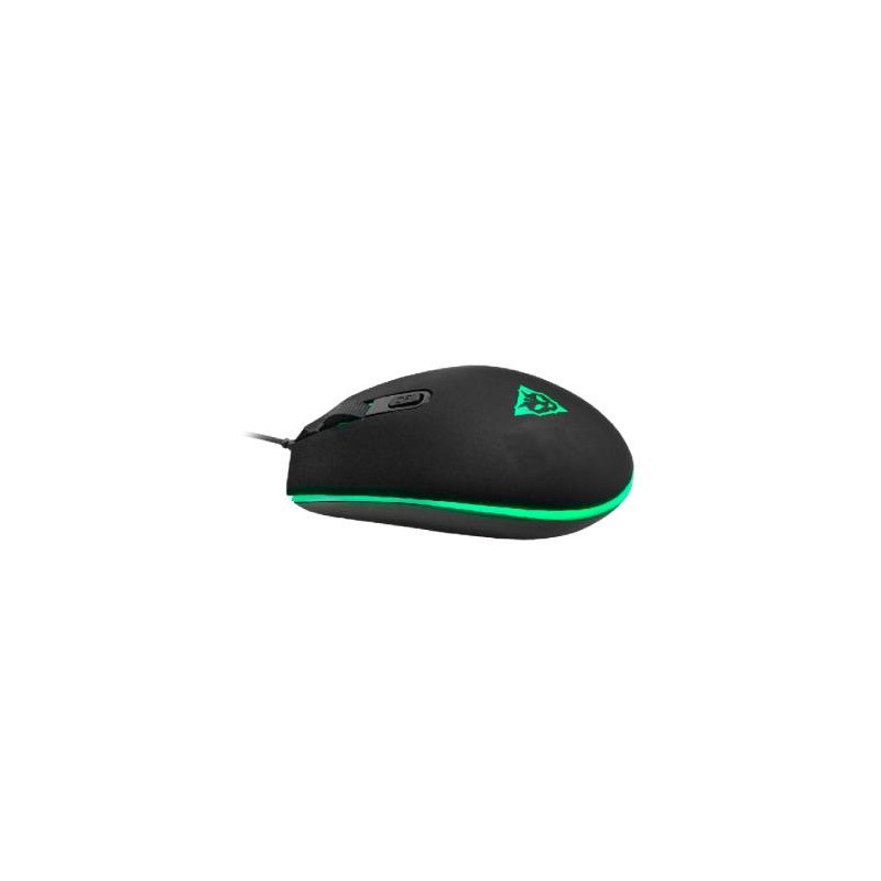 MOUSE OCELOT GAMER, ALAMBRICO, ERGONOMICO, ILUMINACIÓN ARCOÍRIS RGB, 4 BOTONES, 2400 DPI, USB, OGEM02, 342660