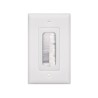 PLACA DE PARED PASA CABLE LINKEDPRO BY EPCOM, TIPO CEPILLO, DE 1 PUERTO, CON CERDAS ANTIPOLVO, COLOR BLANCO, LP-FP-BRUSH
