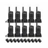 RADIOS DE COMUNICACIÓN RETEVIS RT68 DE LARGO ALCANCE PARA USO PROFESIONAL 10PZ
