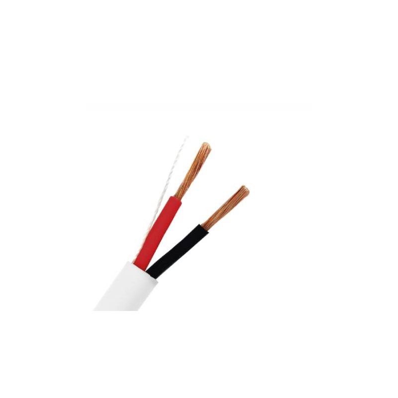 BOBINA DE 152 METROS / 14AWG 2 CONDUCTORES / CABLE PROFESIONAL DE ALTA FIDELIDAD 100% COBRE / LIBRE DE OXÍGENO / INTERIOR / COLO