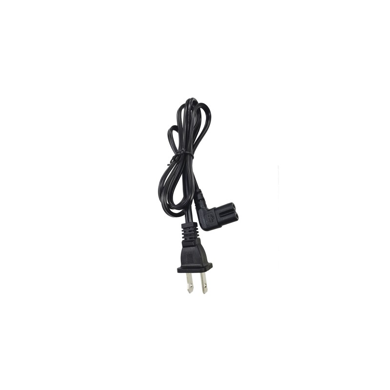 CABLE DE ALIMENTACIÓN ELÉCTRICA 120-240 VCA, 1 METRO, CONECTOR TIPO AMERICANO, CONECTOR EN FORMA TIPO L – MODELO ACCORDL-1M