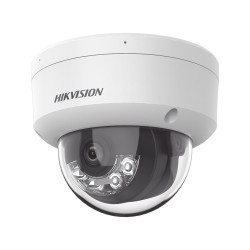 CÁMARA DOMO IP HIKVISION DS-2CD1163G2-LIU 6MP CON LUZ DUAL, MICRÓFONO, IR 30M, EXTERIOR IP67, ACUSENSE LITE, POE, H.265