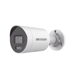 CÁMARA IP BALA HIKVISION DS-2CD2063G2-LI2U 6MP CON LUZ DUAL, 2 MICRÓFONOS, IR 40M, EXTERIOR IP67, WDR 120DB, POE, ACUSENSE Y ACU