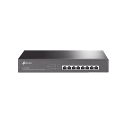 SWITCH TP-LINK TL-SG1008MP DE 8 PUERTOS GIGABIT RJ45 CON POE+ PARA ESCRITORIO Y MONTAJE EN RACK, 126W TOTALES, ESTÁNDAR IEEE 802