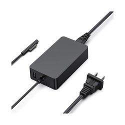 CARGADOR COMPATIBLE PARA SURFACE PRO 8/7/6/5/4/3 SURFACE GO CARGADOR 65W 15V 4A