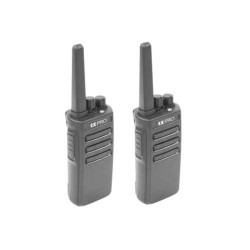 RADIO PORTÁTIL TXPRO DUO DE RADIOS PORTATILES UHF, 5W DE POTENCIA, SCRAMBLER DE VOZ, ALTA COBERTURA, 400-470 MHZ, TX600DUO