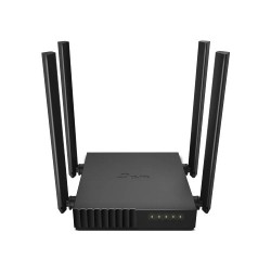 ROUTER TP-LINK FAST ETHERNET DE BANDA DUAL ARCHER C50, INALÁMBRICO, 867MBIT/S, 4X RJ-45, 2.4/5GHZ, CON 2 ANTENAS EXTERNAS, ARCHE