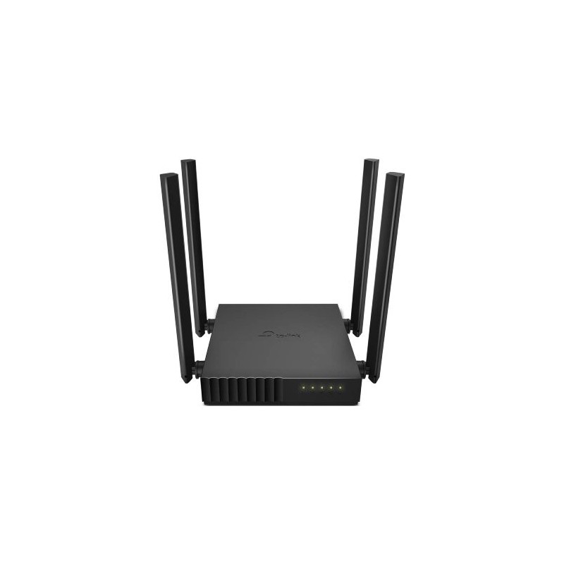 ROUTER TP-LINK FAST ETHERNET DE BANDA DUAL ARCHER C50, INALÁMBRICO, 867MBIT/S, 4X RJ-45, 2.4/5GHZ, CON 2 ANTENAS EXTERNAS, ARCHE
