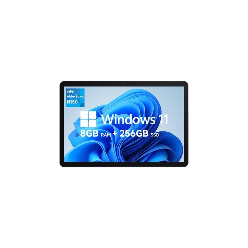 TABLETA CHUWI WINDOWS 11 TABLET DE 10.1 PULGADAS, 8GB LPDDR5 256GB SSD, INTEL N150 (HASTA 3,6 GHZ), TABLETAS CON WINDOWS 11, CÁM