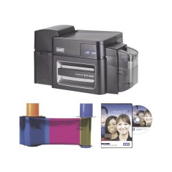 KIT DE IMPRESORA DE TARJETAS HID PROFESIONAL DE DOBLE CARA DTC1500, BORRADO INFORMACIÓN, MARCA DE AGUA, INCLUYE RIBBON Y SOFTWAR