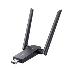 ADAPTADOR UGREEN AC1300 WIFI USB PARA PC, LAPTOP, ANTENAS DE ALTA GANANCIA, DONGLE WIFI DE AMPLIO ALCANCE 5G 2.4G ADAPTADOR DE R