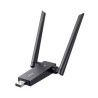 ADAPTADOR UGREEN AC1300 WIFI USB PARA PC, LAPTOP, ANTENAS DE ALTA GANANCIA, DONGLE WIFI DE AMPLIO ALCANCE 5G 2.4G ADAPTADOR DE R