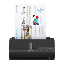 ESCÁNER COMPACTO DE DOCUMENTOS DE COMPUTADORA EPSON WORKFORCE ES-C320W CON ESCANEO DE 2 CARAS, CONEXIÓN WIFI, ALIMENTADOR AUTOMÁ