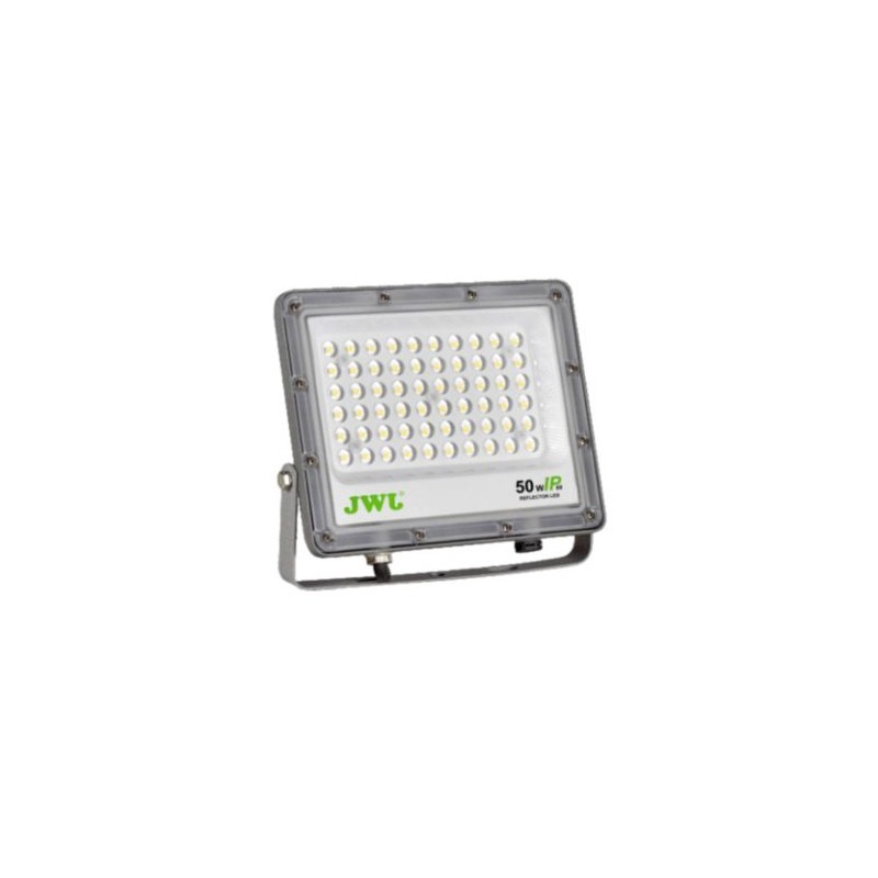 REFLECTOR JWJ TIPO LUPA 50 W, FLUJO LUMINOSO 5 000 LM, 110 – 240 VCA~ 60HZ, DIMENSIONES 205 X 160 X 22 MM, USO EN EXTERIOR IP66,