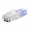 PANDUIT PLUG RJ45 CAT6, PARA CABLE UTP DE CALIBRE 23-24 AWG, CHAPADO EN ORO DE 50 MICRAS, PAQUETE DE 100 PIEZAS (SP688-C)