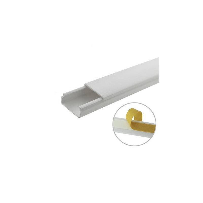 THORSMAN CANALETA PARA CABLE TMK-1020-SD-CC, 1.82 METROS, BLANCO