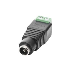 ADAPTADOR EPCOM TIPO JACK 3.5MM, 12V, NEGRO/VERDE, JR53