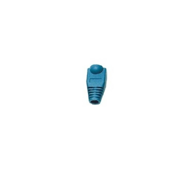 LINKEDPRO CAPA PLÁSTICA PARA PLUG RJ-45, AZUL, LP-PG8-025-BU