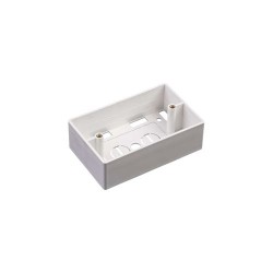 CAJA DE PARED UNIVERSAL LINKED PRO LP-FP-33 COLOR BLANCO PARA MONTAJE CON PLACAS DE PARED