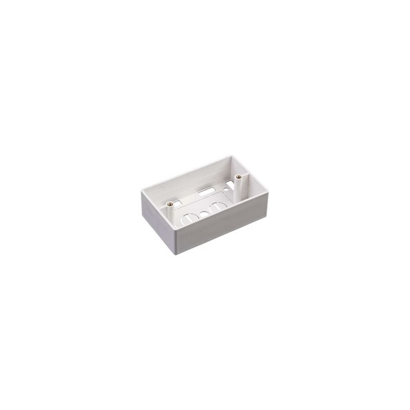 CAJA DE PARED UNIVERSAL LINKED PRO LP-FP-33 COLOR BLANCO PARA MONTAJE CON PLACAS DE PARED