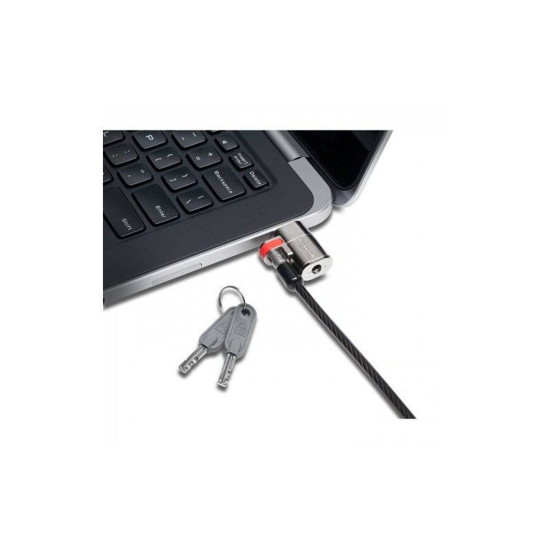 KENSINGTON CANDADO DE LLAVE PARA LAPTOPS CLICKSAFE, 1.8 METROS, NEGRO, K67974WW