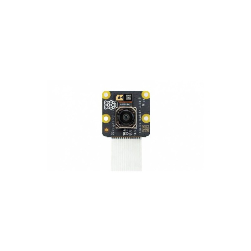 RASPBERRY PI CÁMARA MÓDULO 3 NOIR 12MP GRAN ANGULAR, COMPATIBLE CON PLACAS DE DESARROLLO, RP-00875