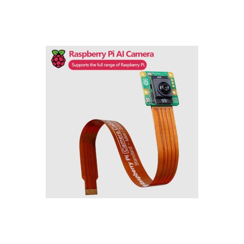 CÁMARA AI RASPBERRY PI CON SENSOR SONY IMX500: TECNOLOGÍA DE VISIÓN ARTIFICIAL INTEGRADA