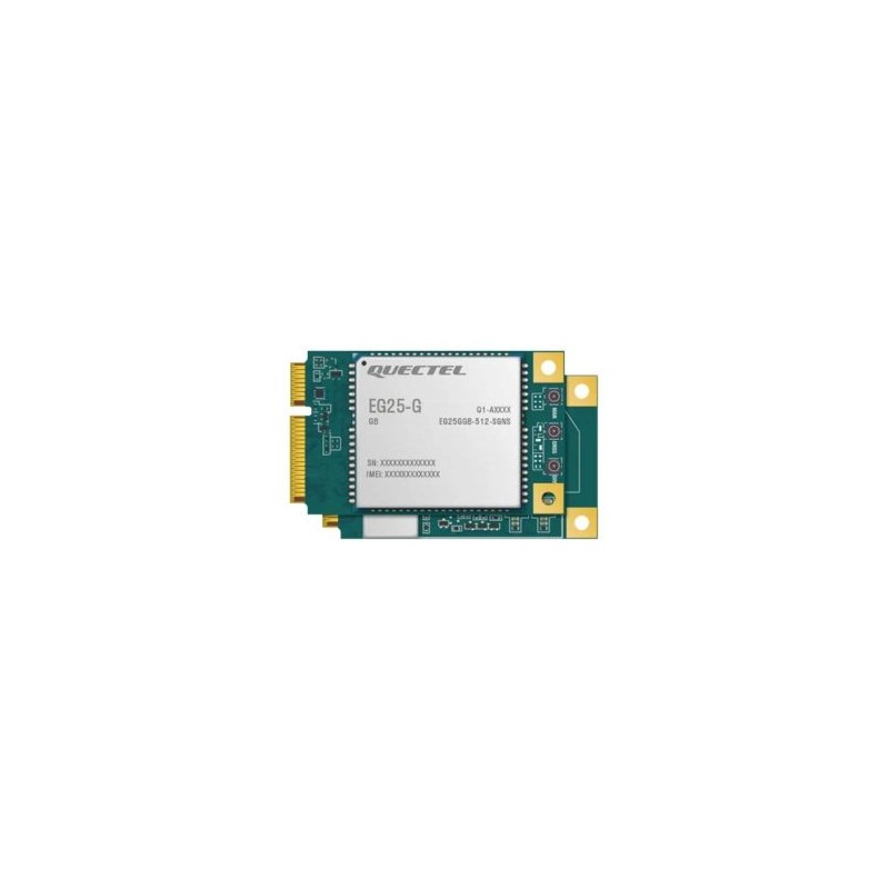 MÓDULO QUECTEL EG25-G MINI PCIE: CONECTIVIDAD GLOBAL CAT4 CON RANURA SIM