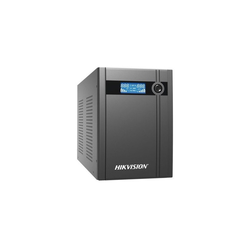 NO BREAK HIKVISION UPS DE 3000 VA, 1800 W, PANTALLA LCD, PROTECCIÓN CONTRA SOBRECARGA Y DESCARGA, ENTRADA Y SALIDA 120 VCA, 6 TO