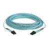CABLE DE FIBRA ÓPTICA MULTIMODO 50/125 OM4 LC-LC DÚPLEX DE 20 METROS, COLOR AQUA, OFNR RISER, ENVÍO LOCAL EN TIJUANA, FZ2ERLNLNS