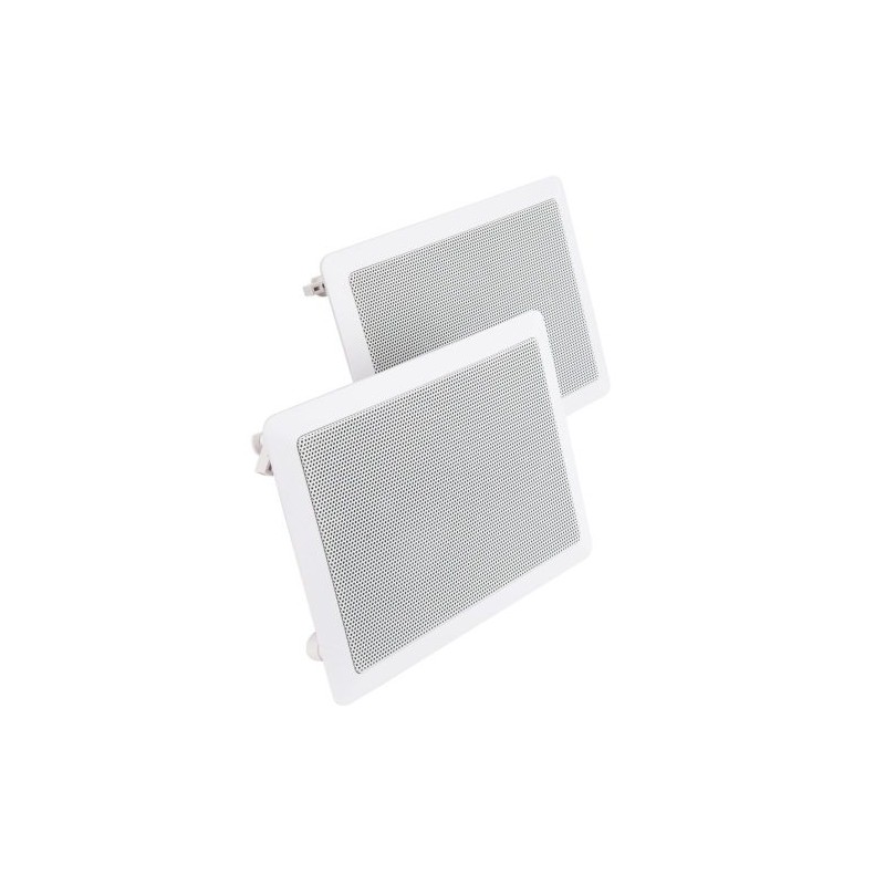 STEREN BOCINA ALÁMBRICA PARA PLAFÓN, SPK-620, 240W RMS, BLANCA, PAQUETE DE 2 UNIDADES, SPK-620