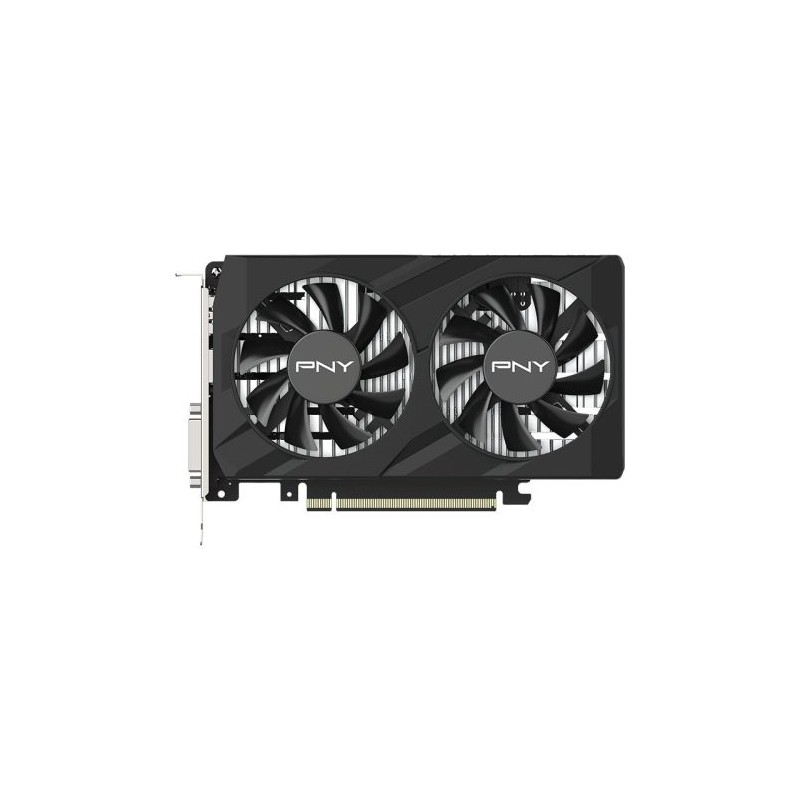 TARJETA DE VIDEO PNY NVIDIA GEFORCE GTX 1650 VERTO, 4GB 96-BIT GDDR6, PCI EXPRESS X16 3.0, VCG16514D6DFXPB1