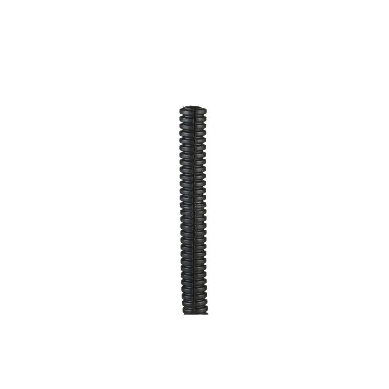 TUBO CORRUGADO PANDUIT DE PARED ABIERTA, 30.5M X 1.41CM, NEGRO, CLT38F-C20