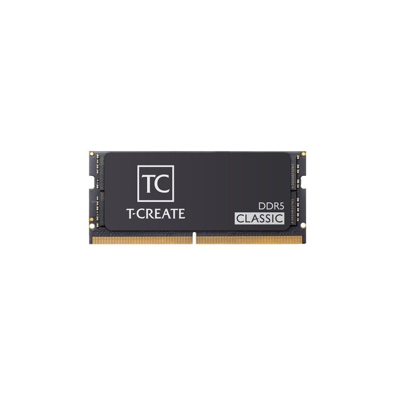 MEMORIA RAM TEAM GROUP T-CREATE CLASSIC DDR5, 5600GHZ, 16GB, NON-ECC, CL46, SO-DIMM, CTCCD516G5600HC46A-S01