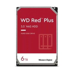 DISCO DURO PARA NAS WESTERN DIGITAL WD RED PLUS 3.5?, 6TB, SATA III, 6GBIT/S, 5400RPM, 256MB CACHÉ, WD60EFPX