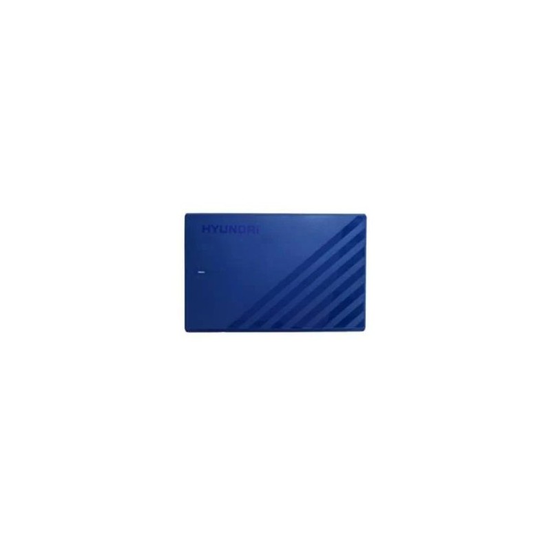 DISCO DURO EXTERNO HYUNDAI 500HYNBLUE 2.5”, 500GB, USB 3.2, AZUL, 500HYNBLUE