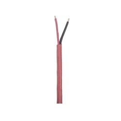 BOBINA DE 305M VIAKON DE ALAMBRE 2 X 16 AWG, TIPO FPLR, DE COLOR ROJO, PARA APLICACIONES EN SISTEMAS DE DETECCIÓN DE INCENDIO Y 