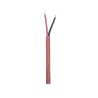 BOBINA DE 305M VIAKON DE ALAMBRE 2 X 16 AWG, TIPO FPLR, DE COLOR ROJO, PARA APLICACIONES EN SISTEMAS DE DETECCIÓN DE INCENDIO Y 