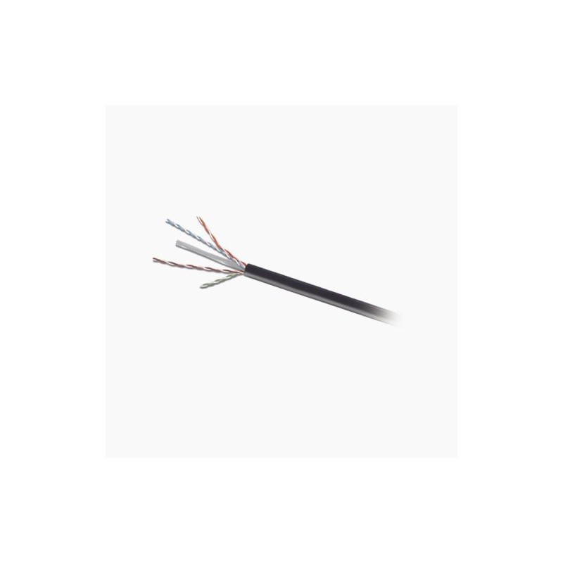 BOBINA DE CABLE CAT6 SIEMON UTP, 305 METROS, NEGRO, 9C6O4-E2-01-R1A