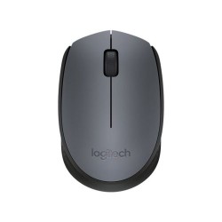 MOUSE LOGITECH ÓPTICO M170, INALÁMBRICO, USB, 1000DPI, NEGRO/GRIS, 910-004940