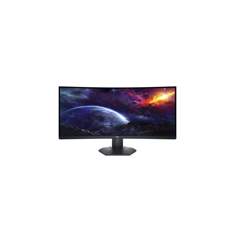 MONITOR GAMER CURVO DELL S3422DWG LED 34?, WIDE QUAD HD, FREESYNC, 144HZ, HDMI, NEGRO, 210-AZEP
