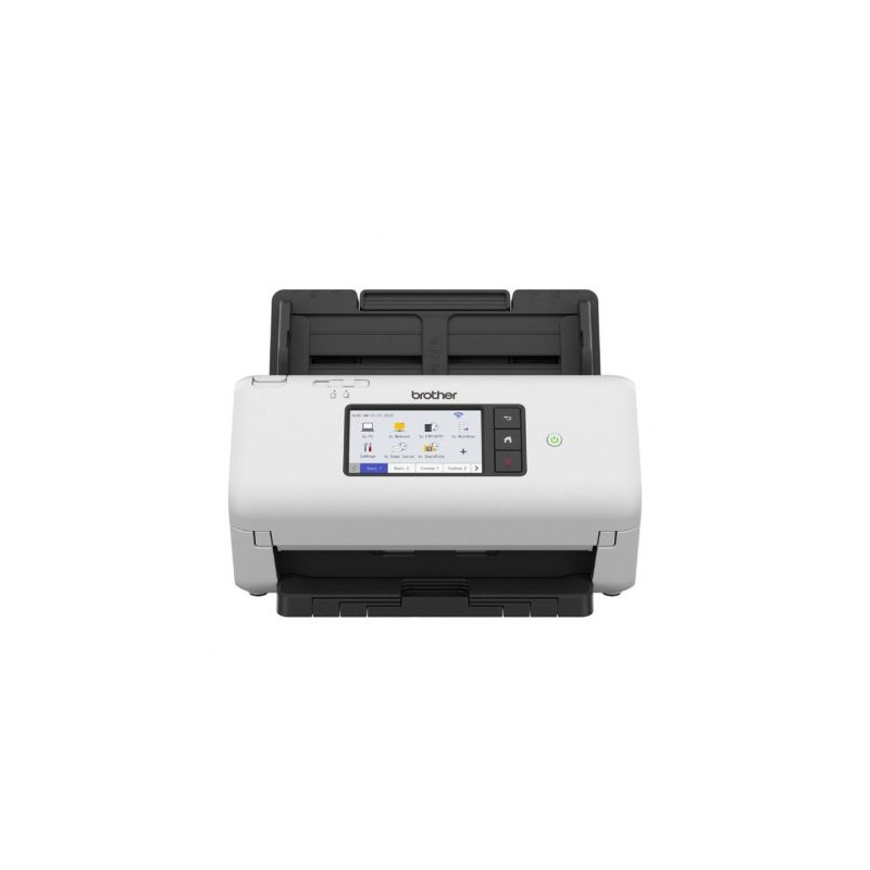 SCANNER BROTHER ADS-4700W, 600 X 600DPI, ESCÁNER COLOR, ESCANEADO DÚPLEX, USB 3.0, BLANCO/NEGRO, ADS-4700W