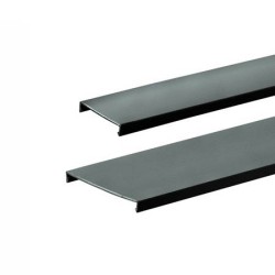 PANDUIT TAPA PARA DUCTO RANURADO, 4” X 6?, PVC, NEGRO