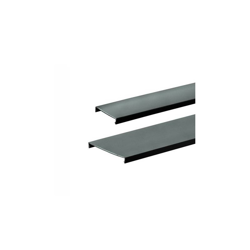PANDUIT TAPA PARA DUCTO RANURADO, 4” X 6?, PVC, NEGRO